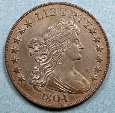 Image of an 1804 $1 coin