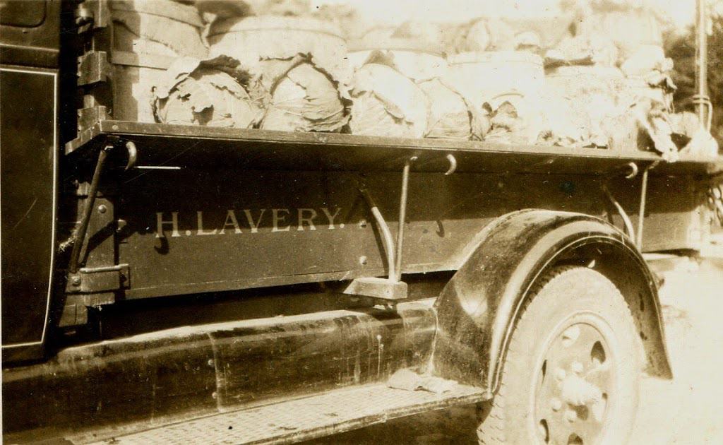Truck my grandfather drove produce to Albany markets