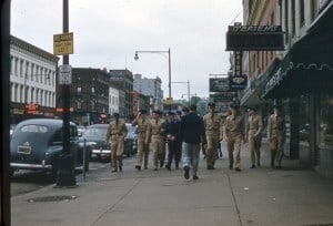 Sampson airmen on Exchange 1950s 72 dpi