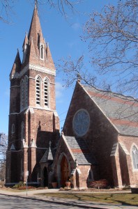 Colored photography of St. Peter’s Episcopal Church, 149 Genesee Stree