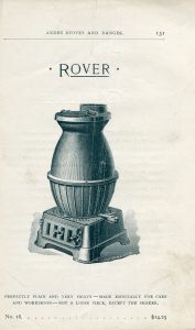 Illustration of an Andes heating stove