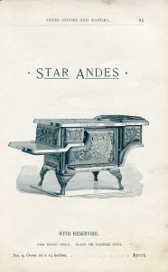 illustration of an Andes cook stove