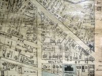 Map showing properties on Milton Street including the Union School.