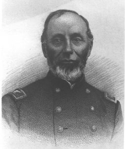 pencil sketch of a man in uniform