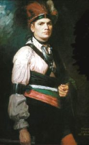 george-rommey-painting-of-joseph-brant