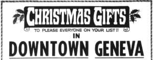 newspaper ad