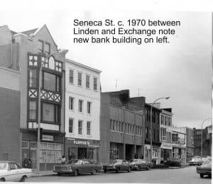 cars in front of buildings