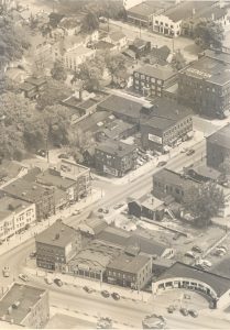 aerial photo of a city