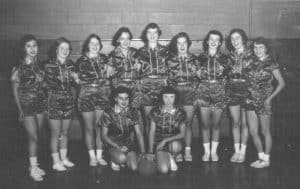 1953-girls-basketball-team-in-uniform