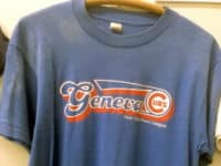 Blue T Shirt With Geneva Cubs Team Logo