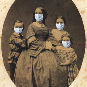 Margaret And Kids Masked