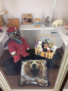 An assortment of bear themed items