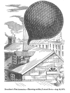 Illustration From History Of Donaldson's Balloon Ascensions, Page 11