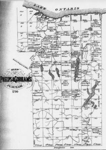 1790 Map Of Phelps And Gorham Purchase