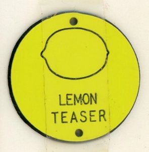 badge earned by by sucking lemons in front of the caller while he is calling.