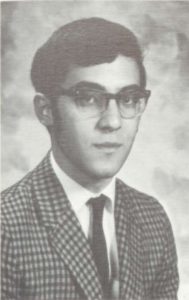 High school photo of Gary Michaels