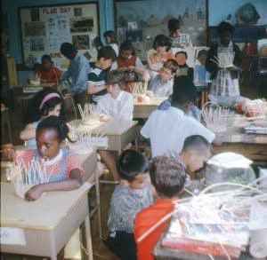Classroom at Prospect Ave in 1967