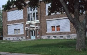 Prospect Ave School was purchased and renovated by the Sons of Italy Geneva Lodge by 1983.