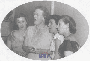 Four women signing