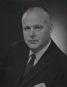 Head shot of HWS President  Albert Holland.  