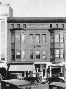 Front view of the Centennial building.