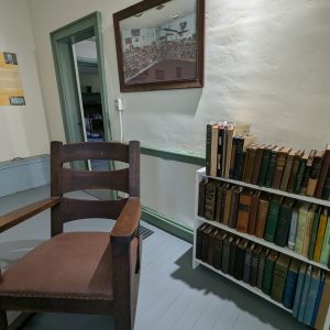 View of the Weaver Research Room in the Johnston House.